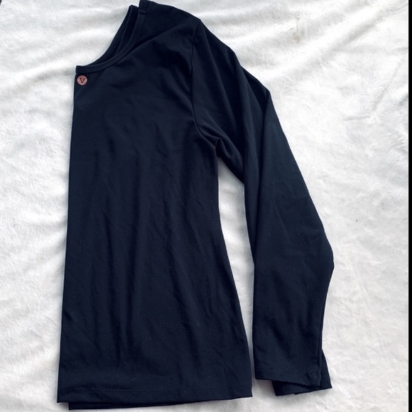 LIVI Active Black Fitted Long Sleeve workout shirt 14/16 - Picture 3 of 7